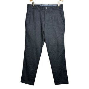 Gap Khakis Tailored‎ Charcoal Gray Men’s Straight Leg Pants Size 29X30